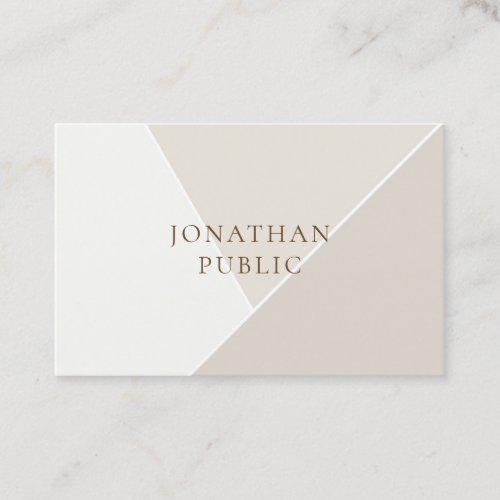 Professional Modern Simple Template Minimalist Business Card