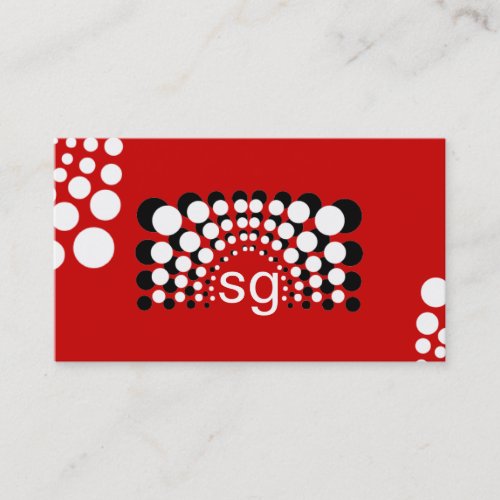 Professional Monogram Business Cards