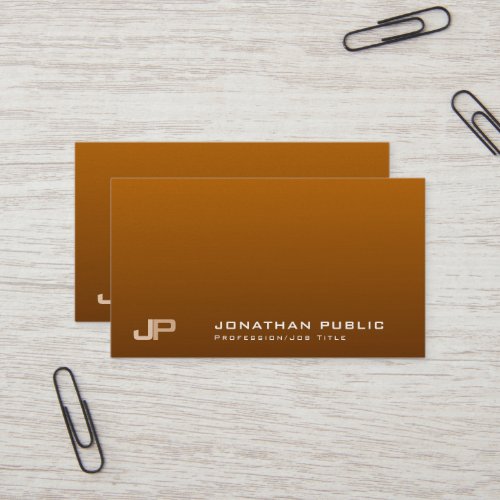 Professional Monogram Elegant Modern Pearl Luxury Business Card