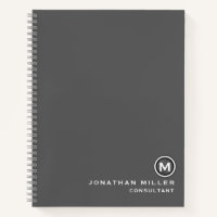 Professional Monogram Gray