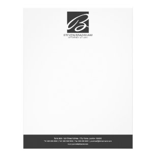 monogram letterhead zazzle monogrammed letterhead