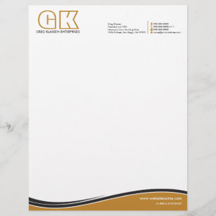 Professional Monogram Letterhead