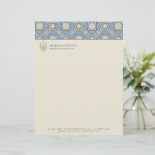 Professional Mosaic Medical Spa Letterhead