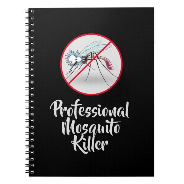 Professional Mosquito Killer Black Notebook (Front)