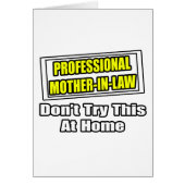 Professional Mother-In-Law...Joke (Front)