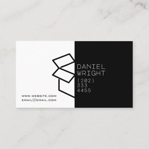 Professional Moving Company Business Card
