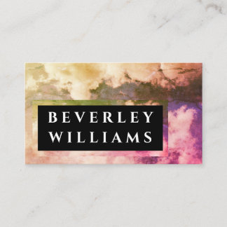 Professional Multicolored Business Card