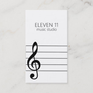 Professional Music Recording Studio Business Card