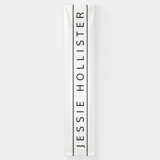 Professional Name Banner Zazzle