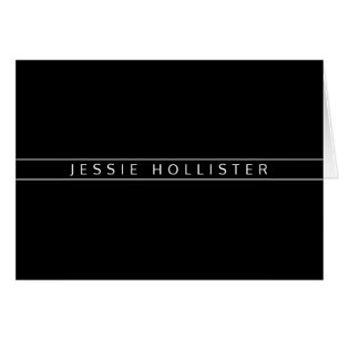 Professional Name Black Cards