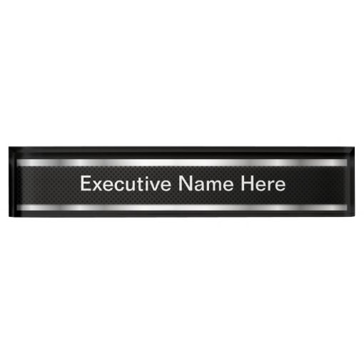 Professional Name Desk Accessory Desk Name Plate | Zazzle