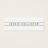 Professional Name & Info (Front)