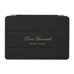 Professional Name Title Stylish iPad Mini Cover