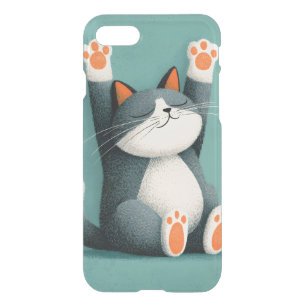 Professional Nap Taker Funny Sleeping Cat iPhone SE/8/7 Case