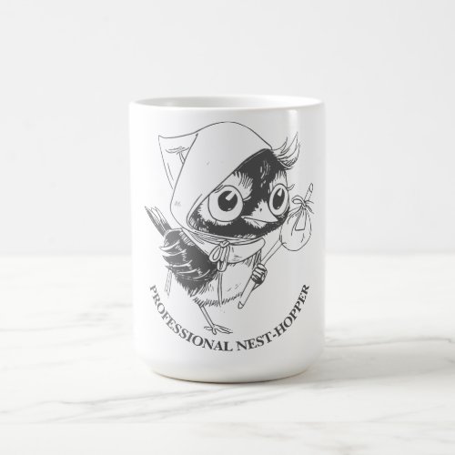 Professional Nest_Hopper Bird Humor Coffee Mug