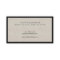 Professional New Graduate Student Business Card