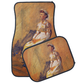 Professional Nurse (by John French Sloan) Car Floor Mat