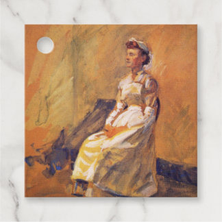 Professional Nurse (by John French Sloan) Favor Tags