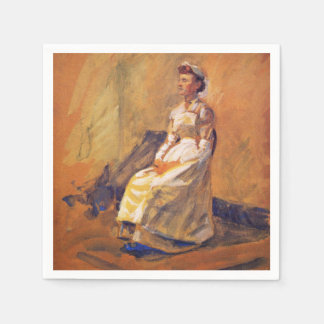 Professional Nurse (by John French Sloan) Napkins
