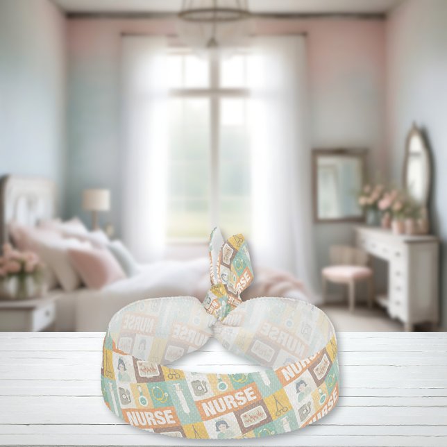 Professional Nurse Iconic Designed Elastic Hair Tie (Creator Uploaded)