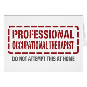 Professional Occupational Therapist Cards