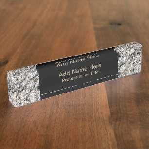 Professional Office Executive Design Desk Name Plate