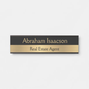 Professional Office Modern Door Sign Name Plate