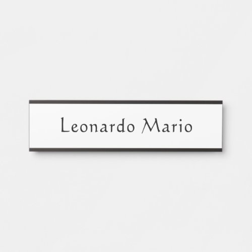 Professional Office Nameplate Door Sign