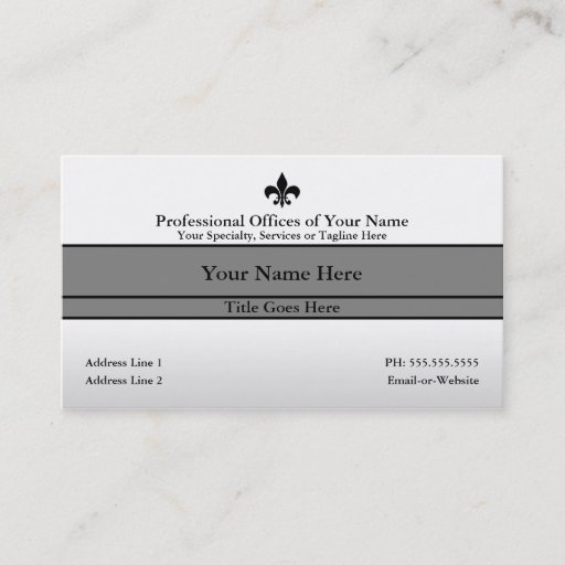 Customizable professional offices QR code Business Cards