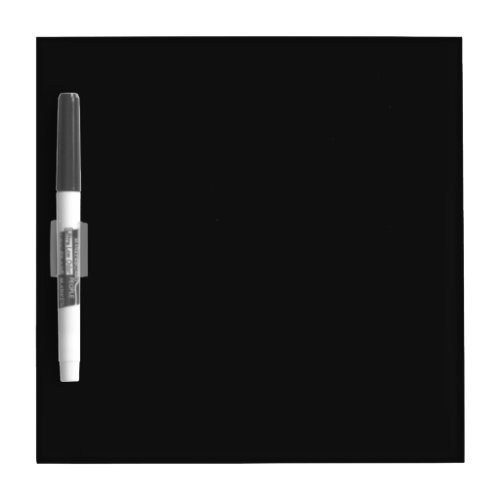 Professional Onyx Black Color  Classic Elegant  Dry Erase Board