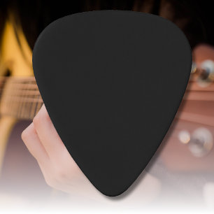 Professional Onyx Black Color Classic Elegant Guitar Pick