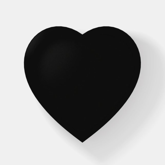 Professional Onyx Black Color | Classic Elegant  Paperweight (Front)
