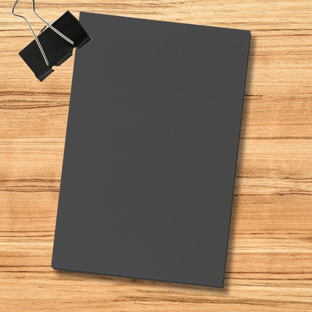 Professional Onyx Black Color | Classic Elegant  Post-it Notes (Creator Uploaded)
