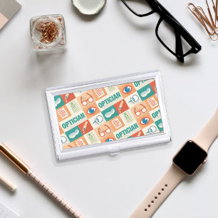 Professional Optician Iconic Design Case For Business Cards