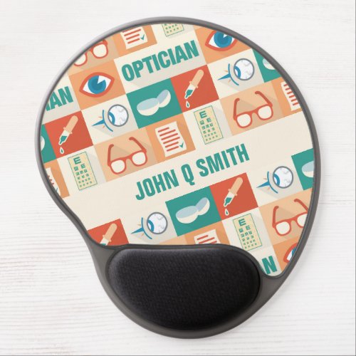 Professional Optician PictogramâCustom Gel Mouse Pad