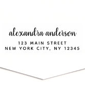 Alexandra Return Address Stamp