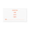 Professional Orange Business Card
