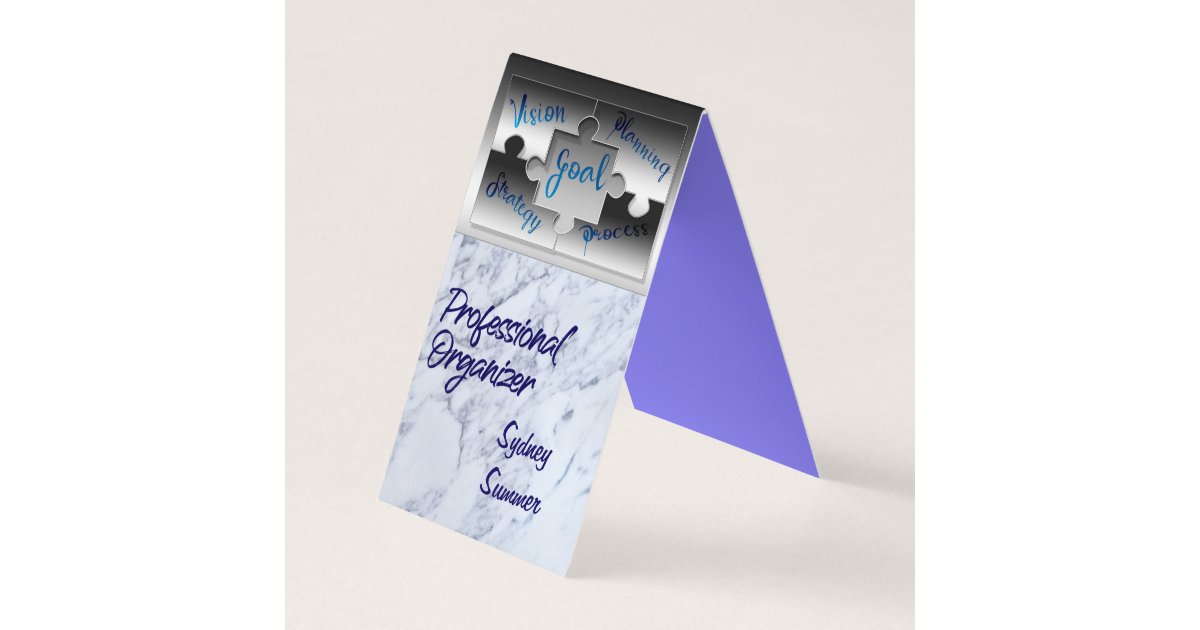 Professional Organizer Business Card Zazzle