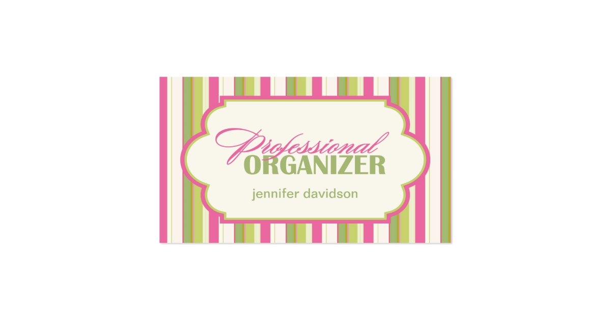 Unique 90 Professional Organizer Business Card Ideas