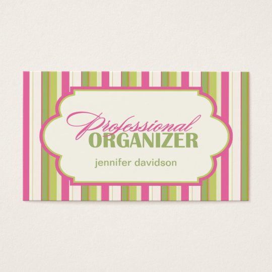 Unique 90 Professional Organizer Business Card Ideas