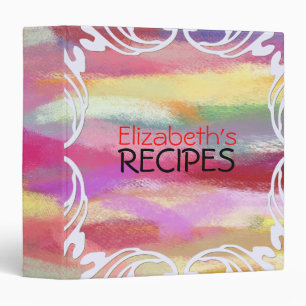 Professional Paint Modern Recipes 3 Ring Binder