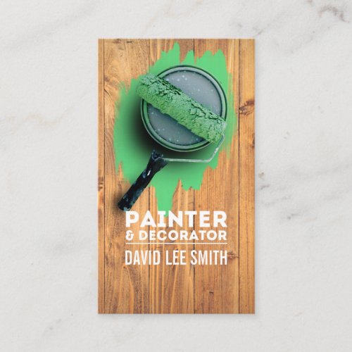 Professional Painter and decorator Business Card