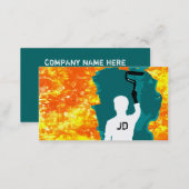 professional painter business card (Front/Back)