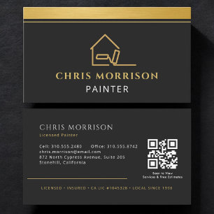 Professional Painter Business Card