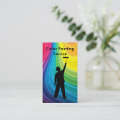 Professional Painter Business Card (Standing Front)