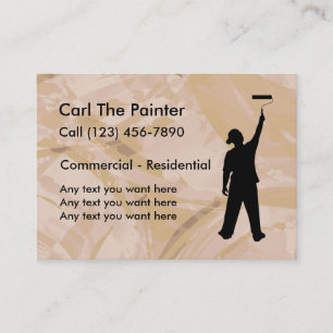 Professional Painter Business Cards
