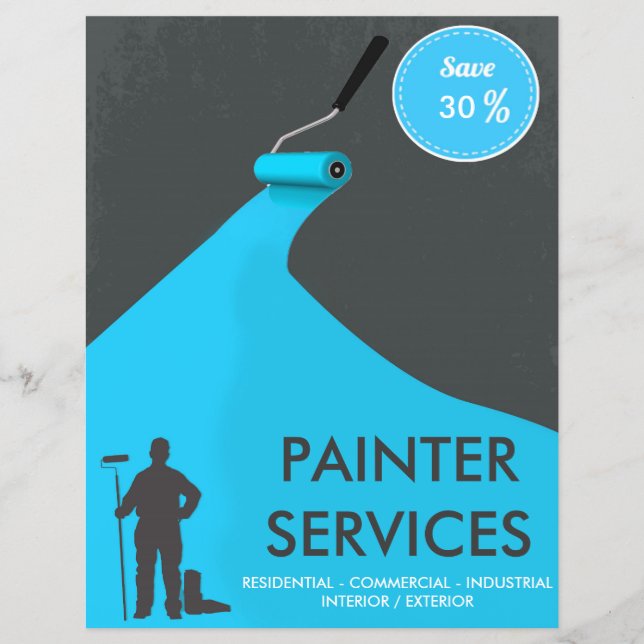 Professional Painter Discount Flyer (Front)