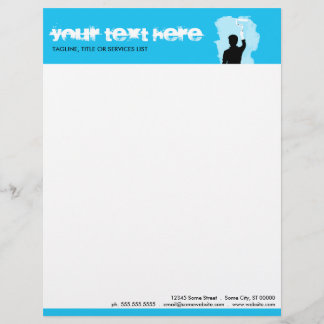 professional painter letterhead