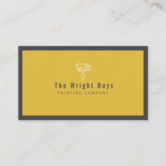 Professional Painting Company Business Card (Front)