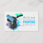 Professional Painting Service Business Card at Zazzle
